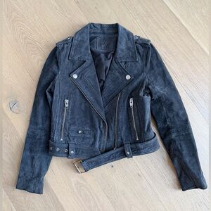 Blank NYC Suede Moto Jacket
